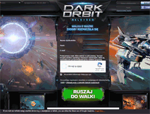 Tablet Screenshot of darkorbit.pl