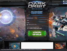 Tablet Screenshot of cs.darkorbit.com