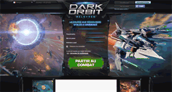 Desktop Screenshot of fr2.darkorbit.com